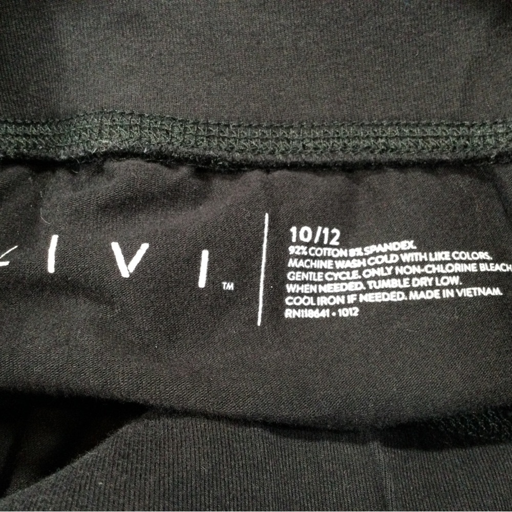Lane Bryant Livi Size 10/12 Black Leggings - Picture 5 of 6